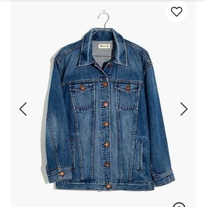 Madewell Oversized Jean Jacket